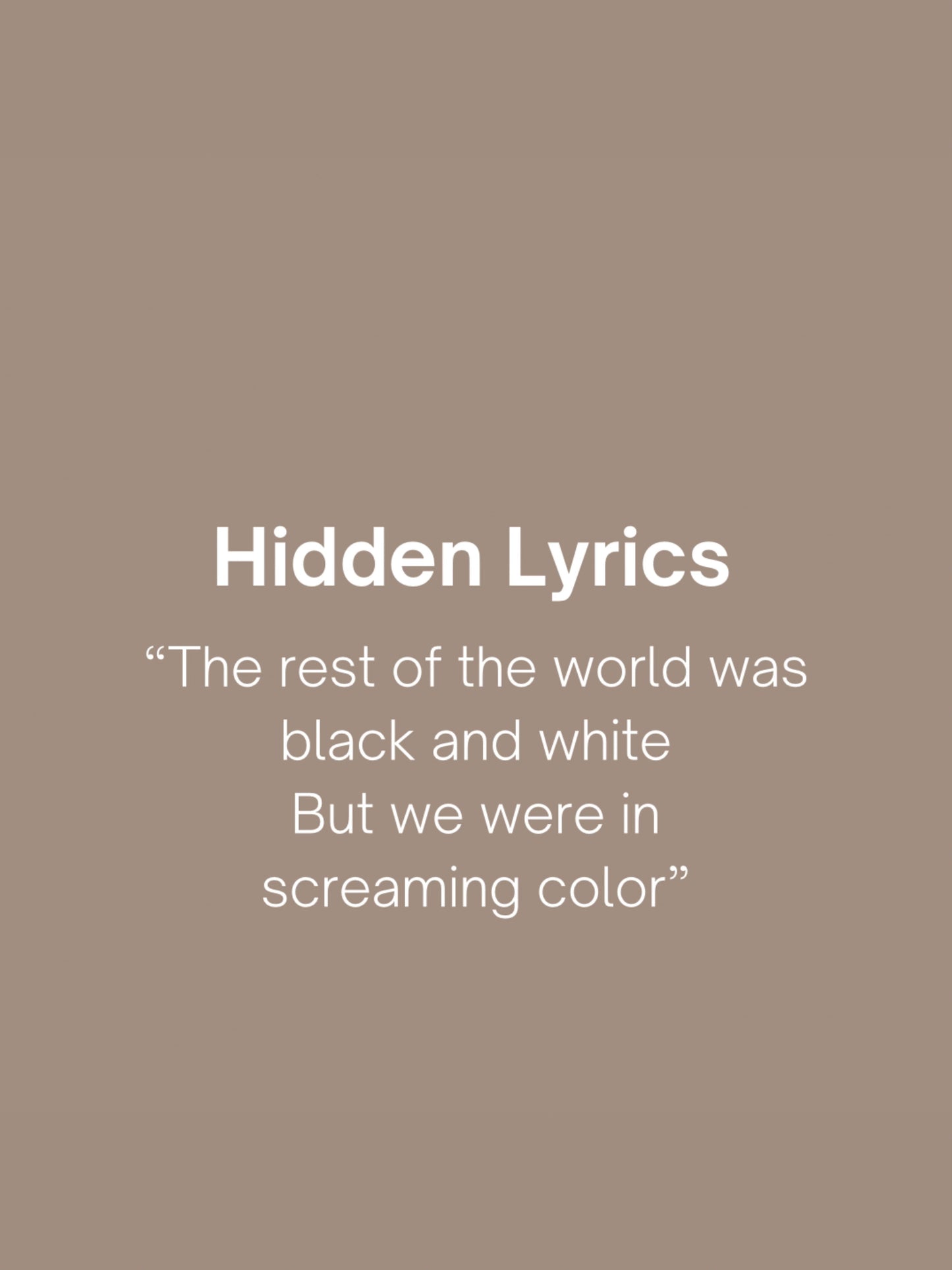 Out of the Woods - Taylor  Swift