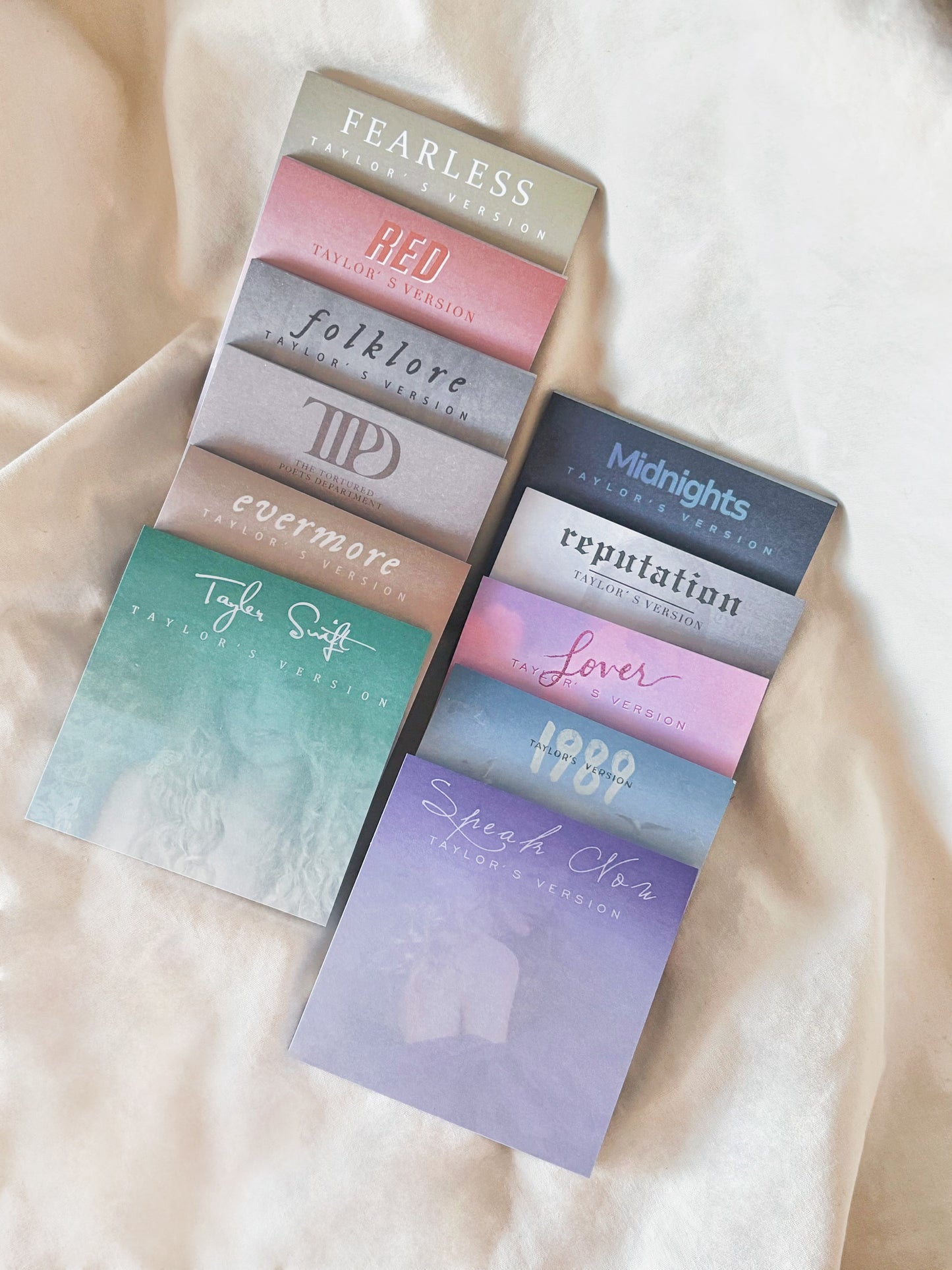 Taylor Swift The Eras Post-it Sticky Note Pads