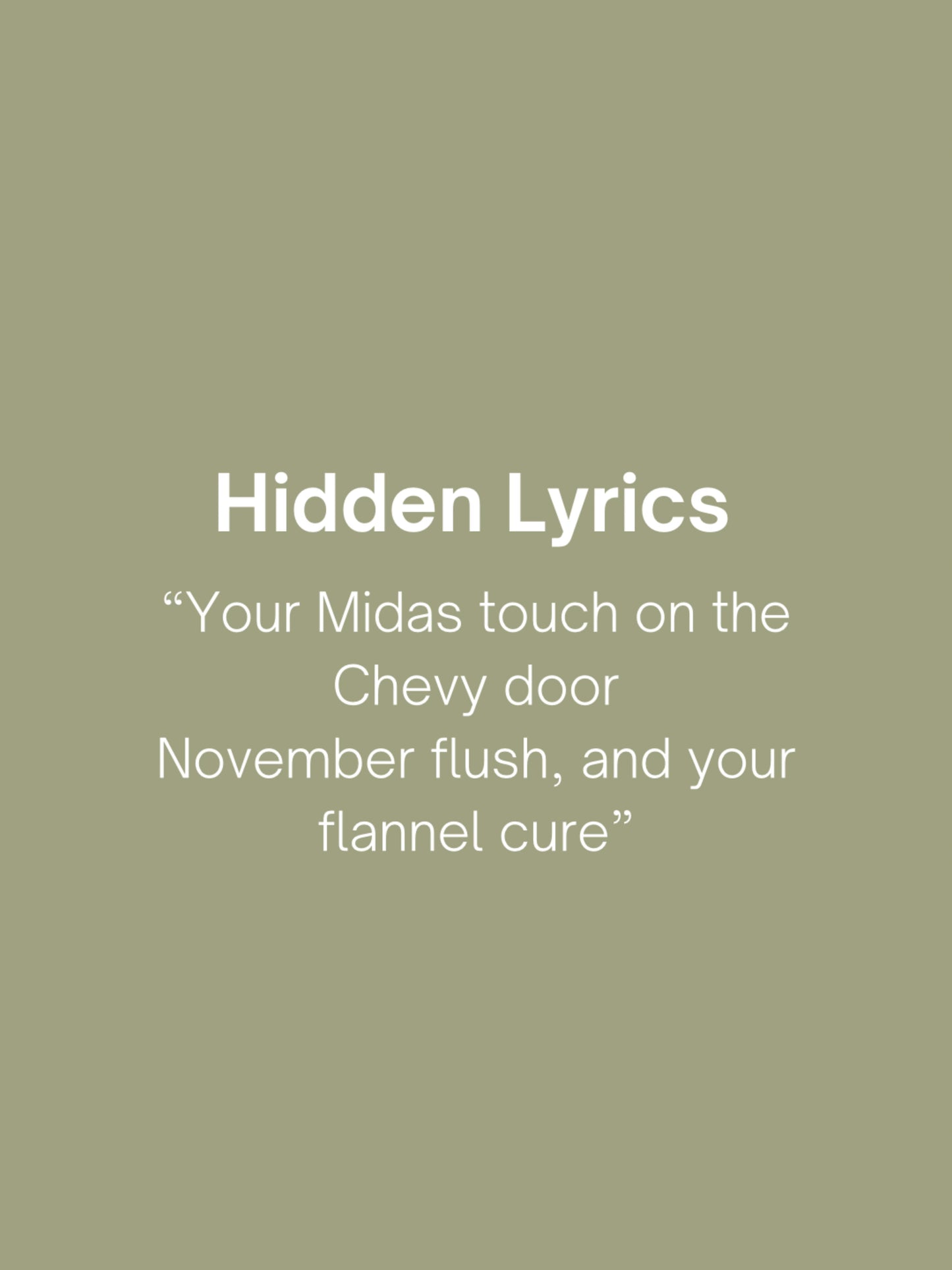 Champagne Problems - Taylor Swift